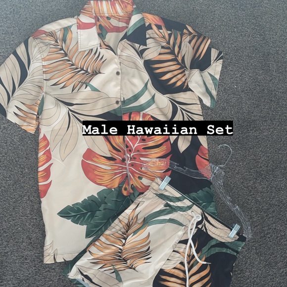 Hawaiian Short Set - Picture 1 of 1